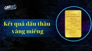 SJC và ACB “thâu tóm” phiên đấu thầu vàng miếng sáng nay