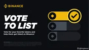 Binance chính thức mở đợt Vote to List lần 2