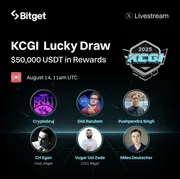 KCGI Final Giveaway Live: Đêm trao thưởng 50,000 USDT cùng Bitget