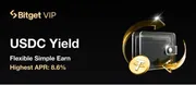 Bitget ra mắt USDC Flexible Earn – Bước đi chiến lược củng cố niềm tin vào stablecoin