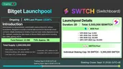 Switchboard (SWTCH) lên sóng Bitget Launchpool – Cú hích mới cho xu hướng Oracle phi tập trung