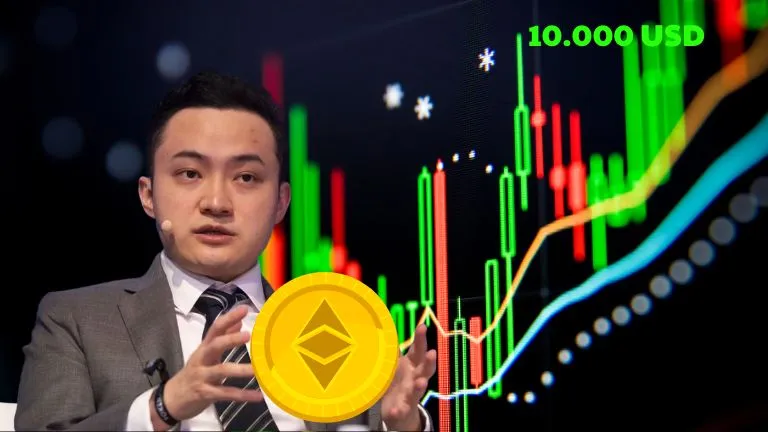 Justin Sun Tiết Lộ 4 Ý Tưởng Hồi Sinh Ethereum Lên Mốc 10.000 USD