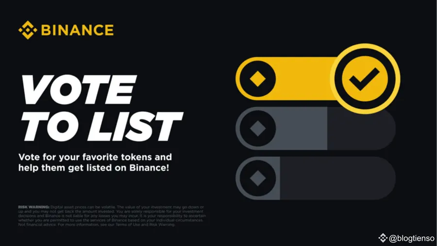 Binance chính thức mở đợt Vote to List lần 2