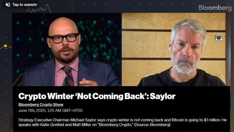Michael Saylor: "Mùa đông crypto đã kết thúc, Bitcoin hướng tới 1 triệu USD"
