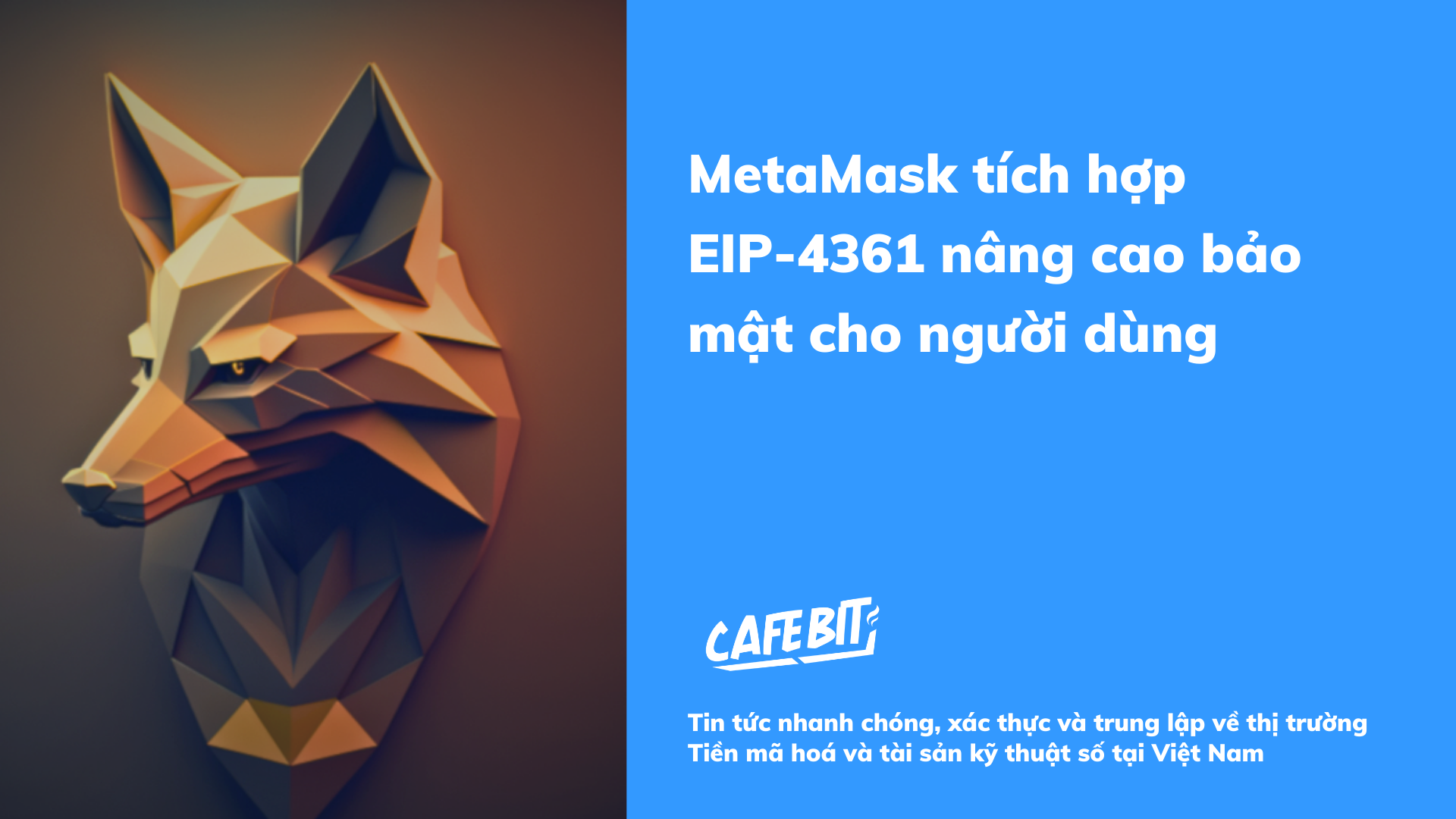 MetaMask tích hợp EIP-4361 nâng cao bảo mật cho người dùng Hình ảnh minh họa cho bài viết: MetaMask tích hợp EIP-4361 nâng cao bảo mật cho người dùng