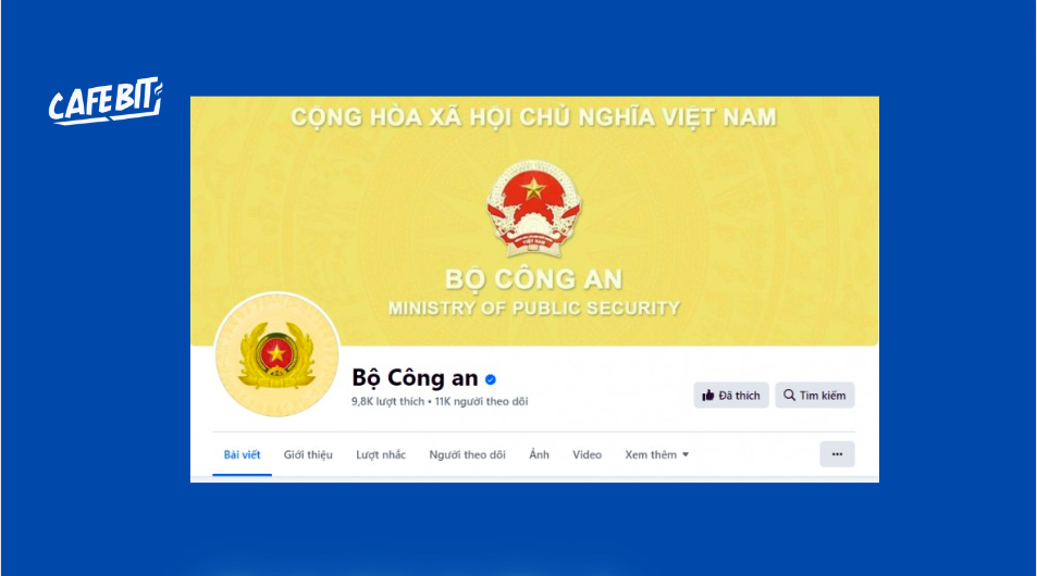 Hình ảnh bài viết: Bộ Công an chính thức chia sẻ thông tin qua mạng xã hội