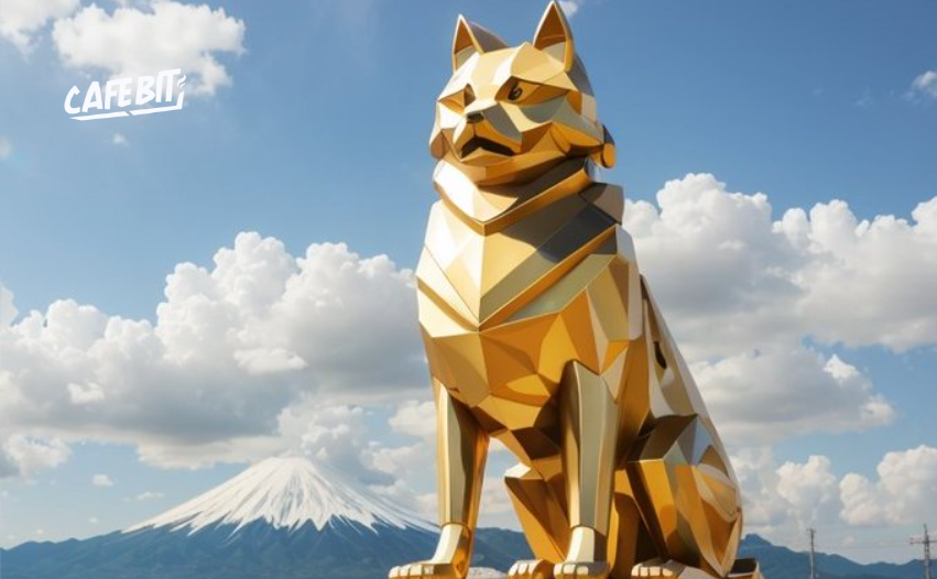 Hình ảnh bài viết: Tượng chó Dogecoin sẽ được đặt tại Quảng trường Sakura Furusato của Nhật Bản