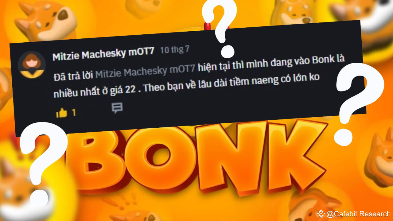 Hình ảnh bài viết: Memecoin BONK liệu còn tiềm năng tăng trưởng?