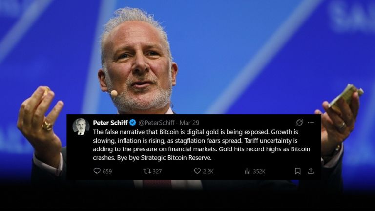Hình ảnh bài viết: Peter Schiff tiếp tục “đá xoáy” Bitcoin: “Tạm biệt vàng kỹ thuật số!”