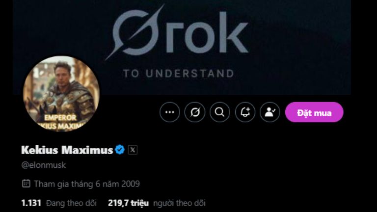 Hình ảnh minh họa cho bài viết: Elon Musk Gây Bão Mạng: Token KEKIUS Tăng Vọt 119% Sau Khi Đổi Tên Hồ Sơ X Thành "Kekius Maximus"