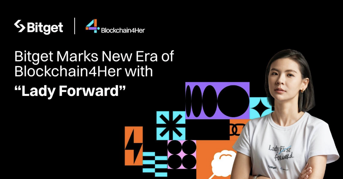 Hình ảnh bài viết: Bitget đánh dấu kỷ nguyên mới của Blockchain4Her với “Lady Forward”