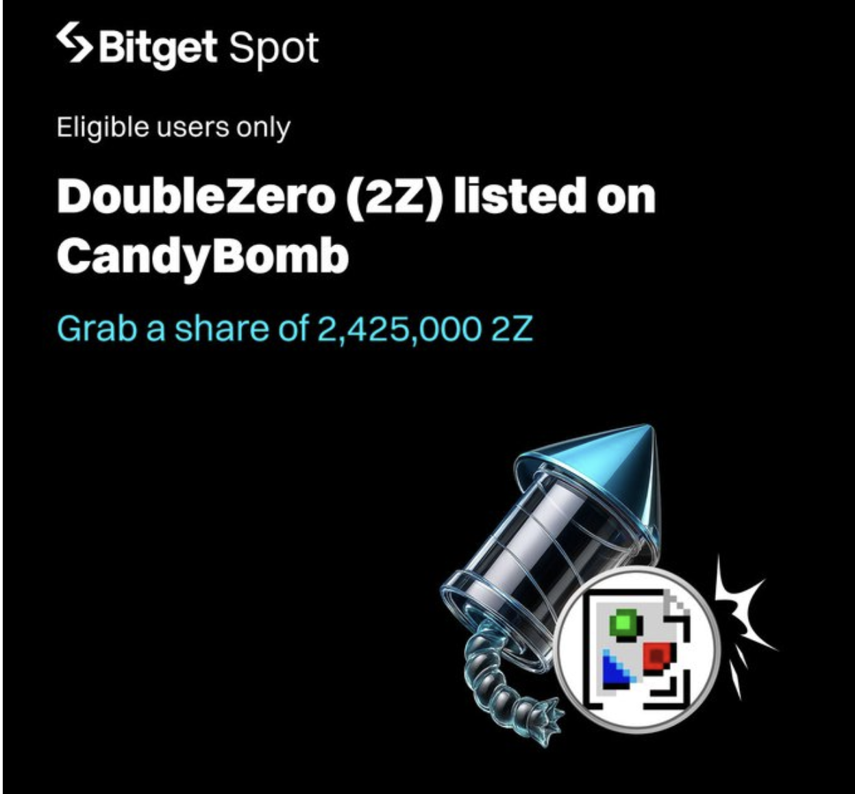 Hình ảnh bài viết: Tham Gia CandyBomb Trên Bitget: Cơ Hội Nhận 5,175,000 $2Z