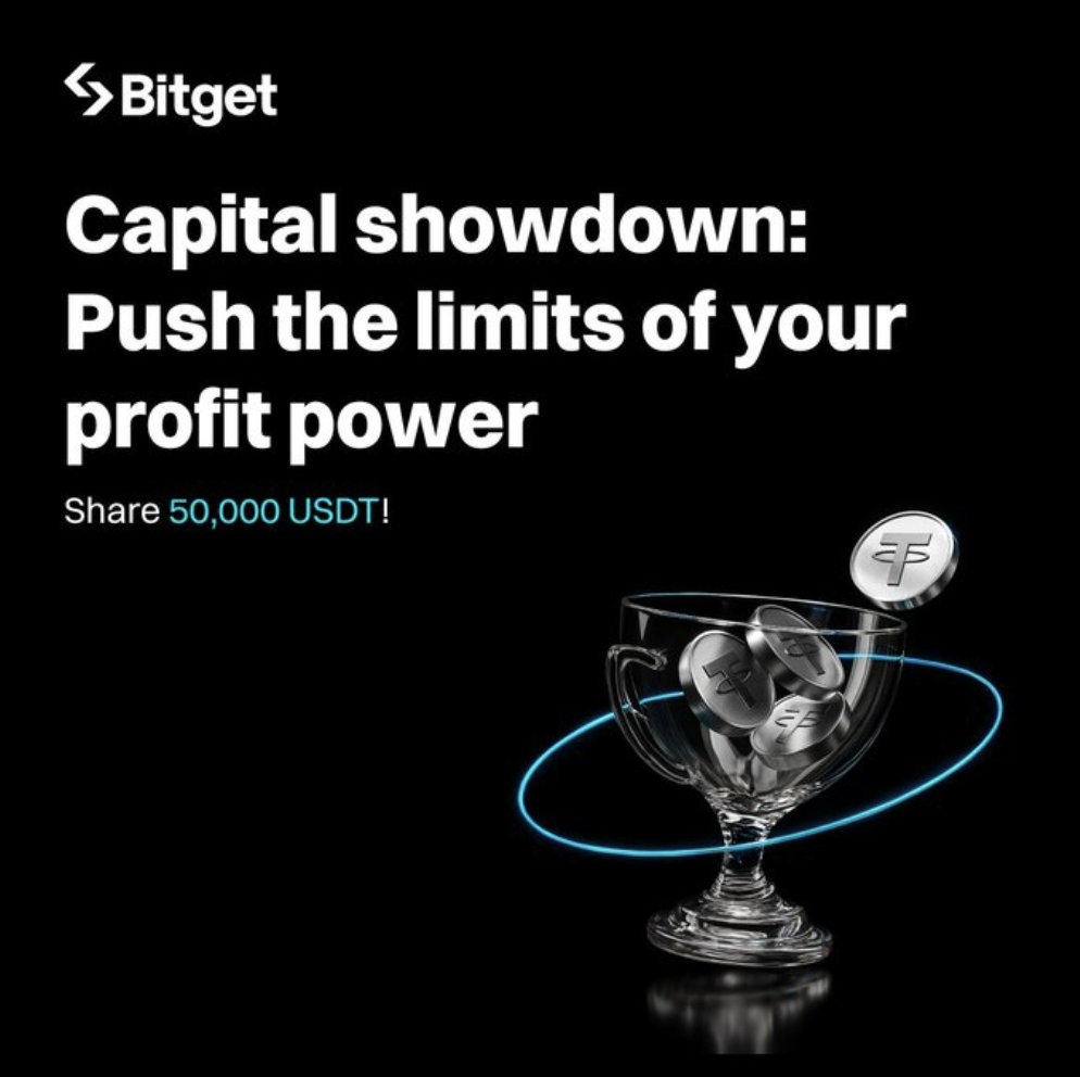 Bitget Capital Showdown: Cơ Hội Chia Sẻ 50,000 USDT Dành Cho Nhà Giao Dịch Đỉnh Cao Hình ảnh bài viết: Bitget Capital Showdown: Cơ Hội Chia Sẻ 50,000 USDT Dành Cho Nhà Giao Dịch Đỉnh Cao