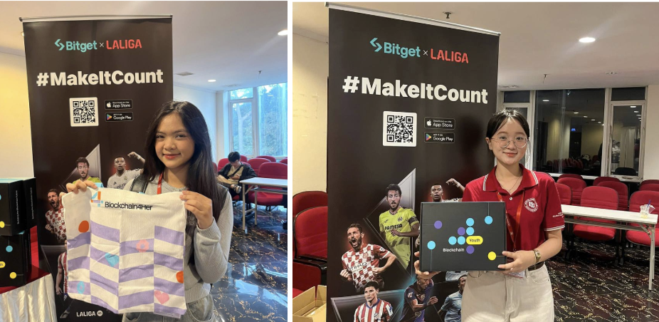 Hình ảnh bài viết: Bitget lan tỏa yêu thương ngày Phụ nữ Việt Nam và tiếp tục hành trình Blockchain4Youth & Blockchain4Her tại Đại học Ngoại Thương TP.HCM