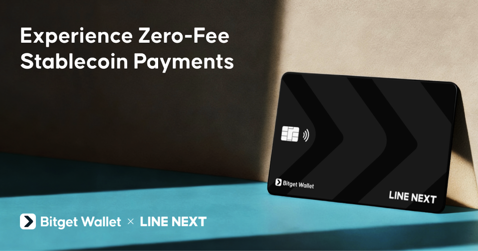 Hình ảnh bài viết: Bitget Wallet ra mắt thẻ tiền điện tử cùng LINE NEXT, thu hút 130 triệu người dùng Mini Dapp tham gia thanh toán stablecoin