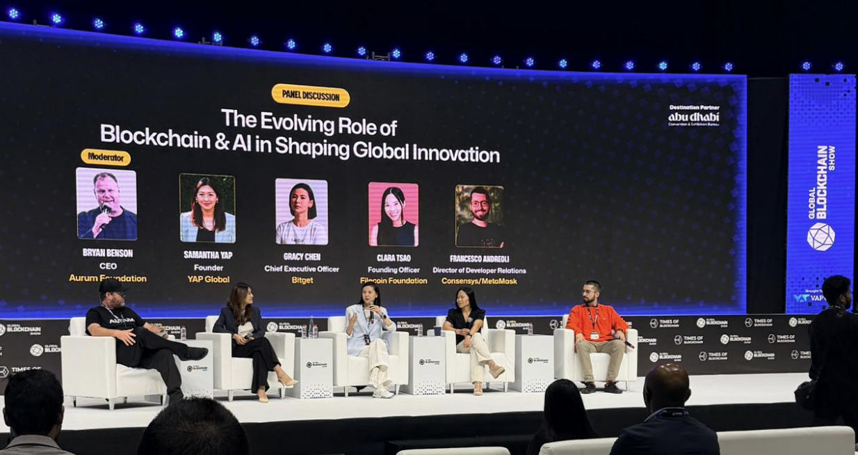 Hình ảnh bài viết: Từ Abu Dhabi: CEO Bitget Gracy Chen và Tầm Nhìn Kép Về “Cú Bắt Tay” Giữa AI – Blockchain Cùng Sức Mạnh Nữ Giới