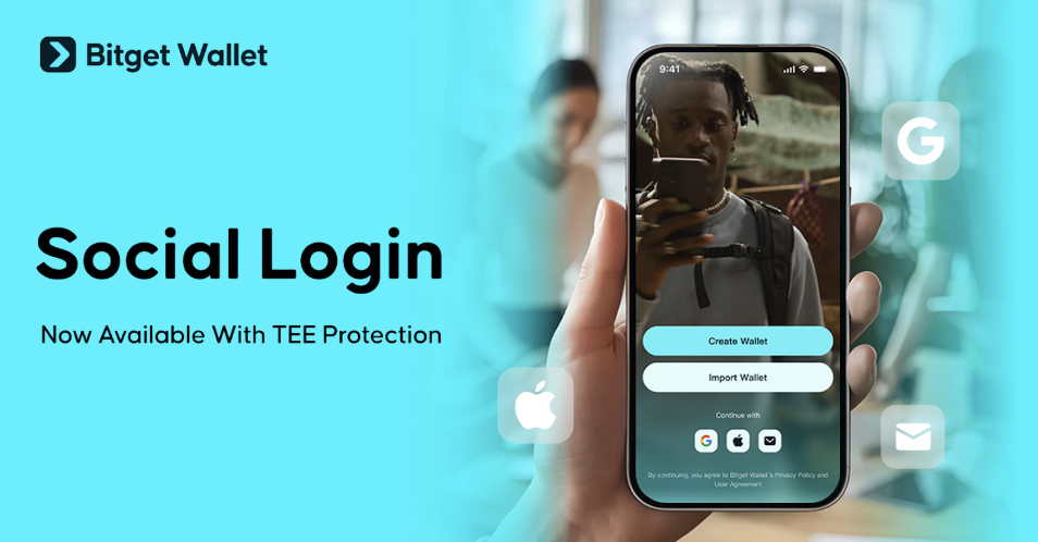 Hình ảnh bài viết: Bitget Wallet bổ sung tính năng đăng nhập bằng Google và Apple với bảo mật cấp phần cứng