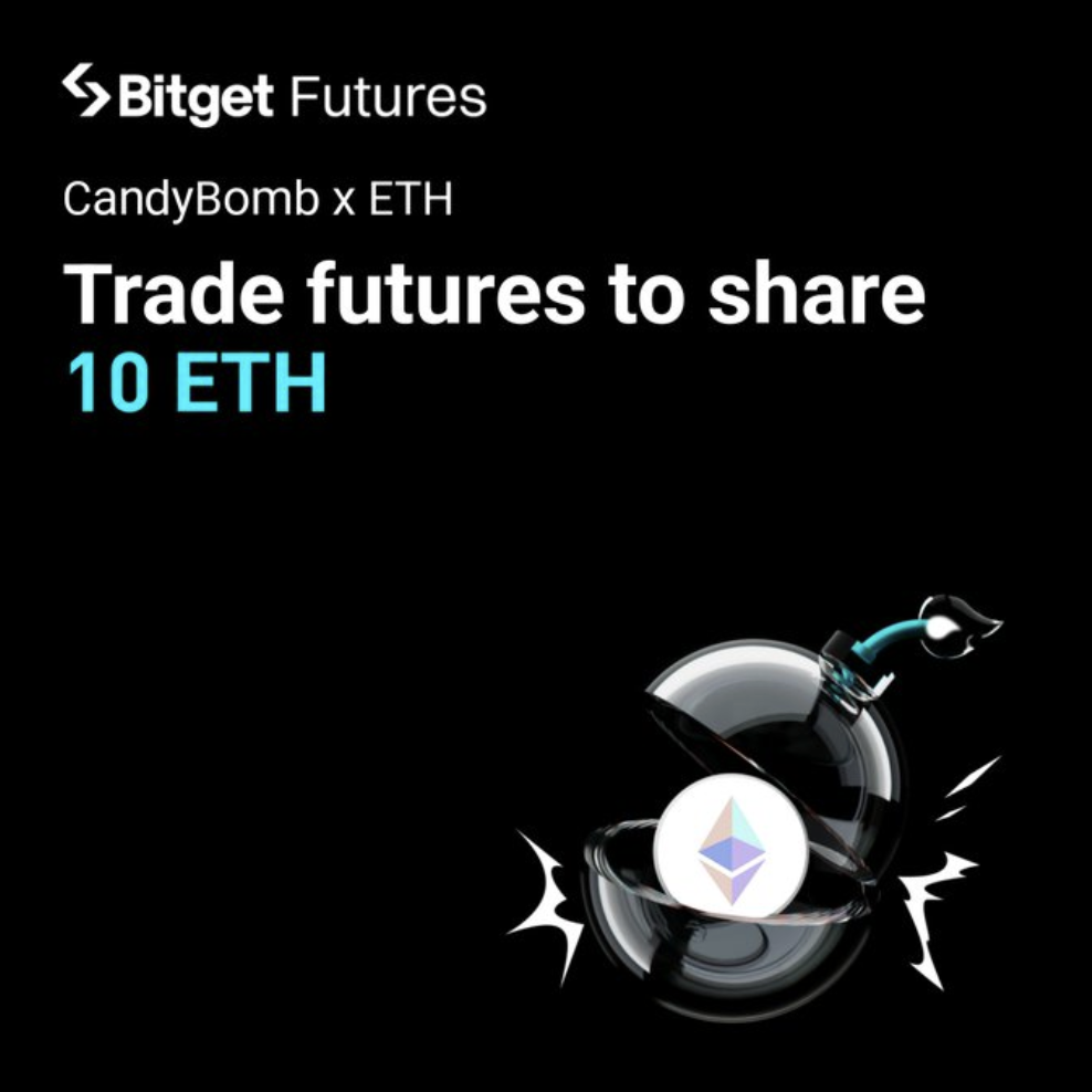 Hình ảnh bài viết: “Cơn Mưa” Ethereum Đổ Bộ Bitget CandyBomb: Cơ Hội Chia Sẻ 10 ETH Khi Giao Dịch Futures – Món Quà Giáng Sinh Sớm Cho Trader!