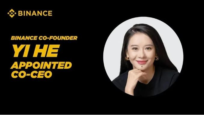 Hình ảnh bài viết: Yi He trở thành đồng CEO của Binance – Bộ máy lãnh đạo bước vào giai đoạn tăng tốc mới