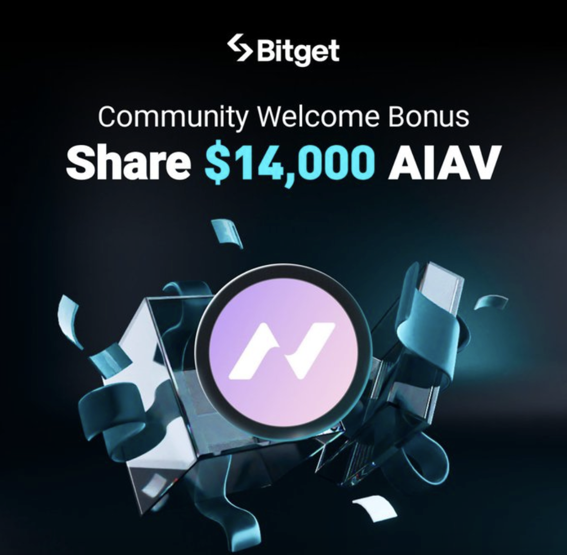 Hình ảnh bài viết: Cơn Sốt Đầu Năm 2026: Săn Thưởng $14,000 AIAV Cùng Bitget – Khi “Vị Thế” Đến Từ Tốc Độ