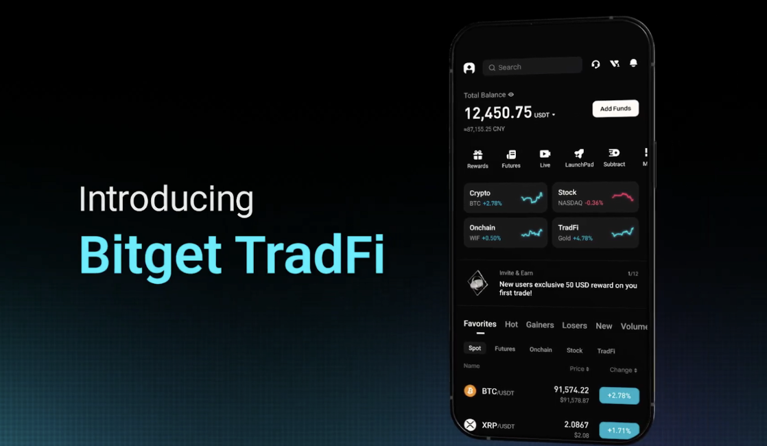 Hình ảnh bài viết: Sự Hội Tụ Của Hai Thế Giới: Khám Phá Bitget TradFi – Cánh Cổng Kết Nối Crypto Và Tài Chính Truyền Thống Trong Một Ứng Dụng Duy Nhất