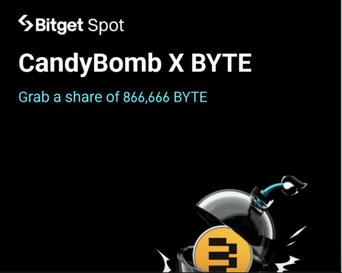 Hình ảnh bài viết: Cơn Lốc AI Đổ Bộ Bitget CandyBomb: Cơ Hội Sở Hữu Sớm 2.6 Triệu Token $BYTE Của BytenovaAI – Khi “Trade” Không Chỉ Là Kiếm Lời