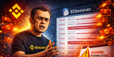 Hình ảnh bài viết: CZ chỉ trích Etherscan vì hiển thị giao dịch spam