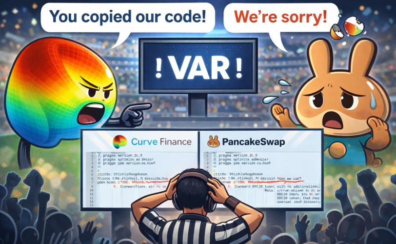 Hình ảnh bài viết: Curve Finance cáo buộc PancakeSwap sao chép mã nguồn, phía PancakeSwap đã lên tiếng xin lỗi