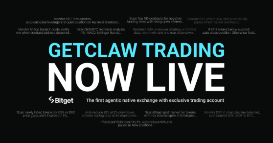 Hình ảnh bài viết: Bitget Cấp Tài Khoản Riêng Cho AI: Bước Tiến Tới Sàn Giao Dịch Agent-Native
