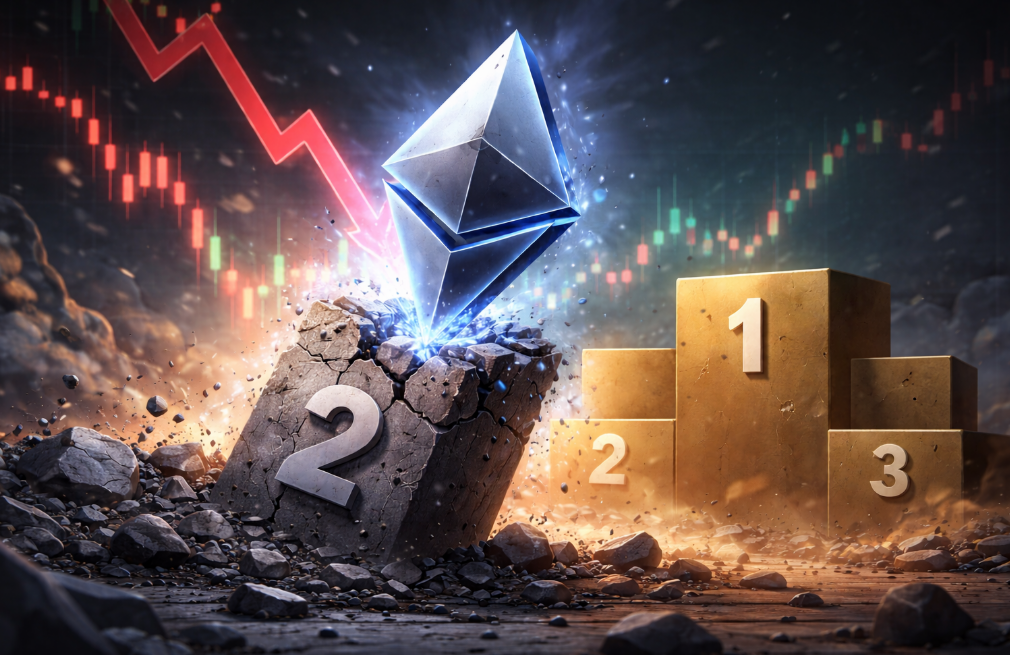 Hình ảnh bài viết: ETH NGUY CƠ MẤT NGÔI TOP 2? THỊ TRƯỜNG ĐANG “ĐẶT CƯỢC” VÀO KỊCH BẢN TỒI TỆ