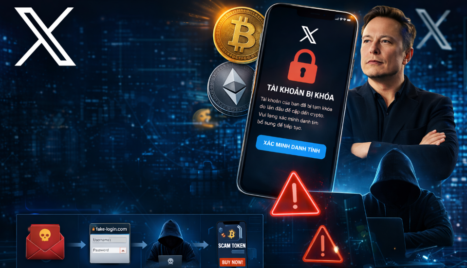 Hình ảnh bài viết: X siết chặt nội dung crypto: Tài khoản lần đầu đăng có thể bị khóa tự động